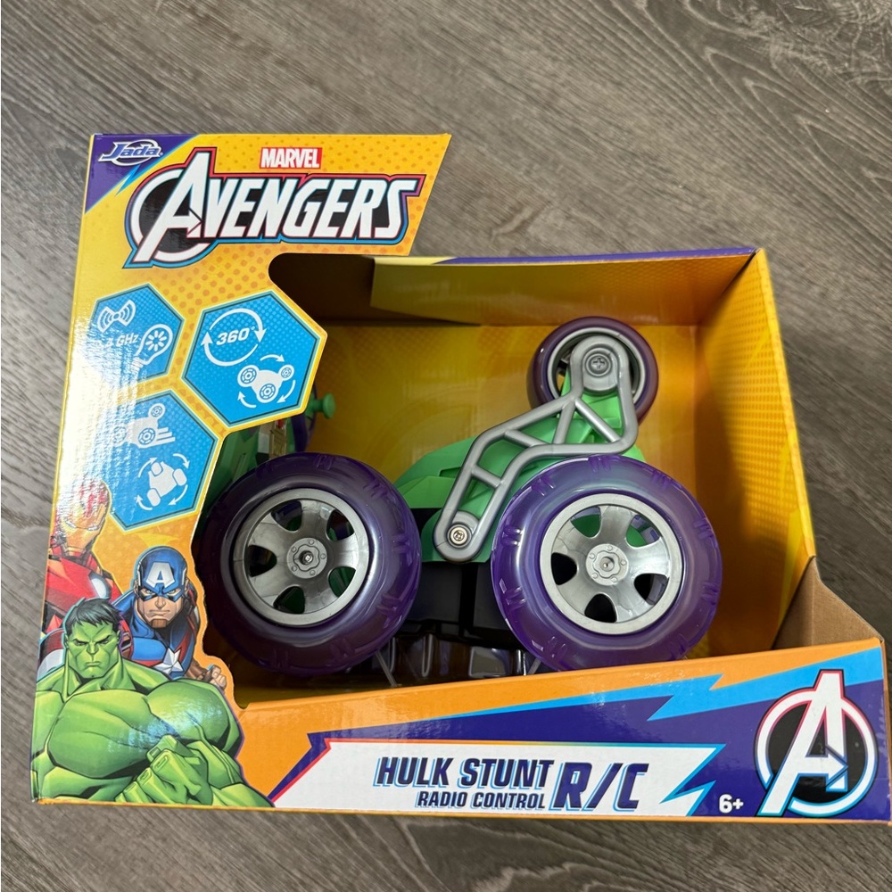 New Marvel Avengers Hulk Stunt Remote Control Car